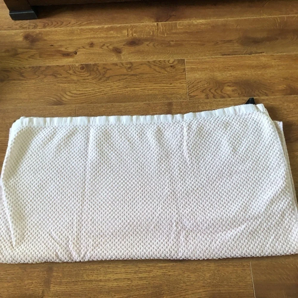 cotton pink textures towel